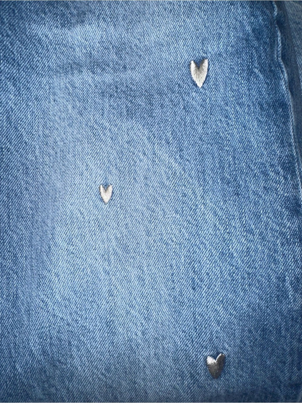 NEW Pistola Lexi Mid Rise Bowed Straight Jean- Confetti Vintage Sz 26 - Picture 10 of 10
